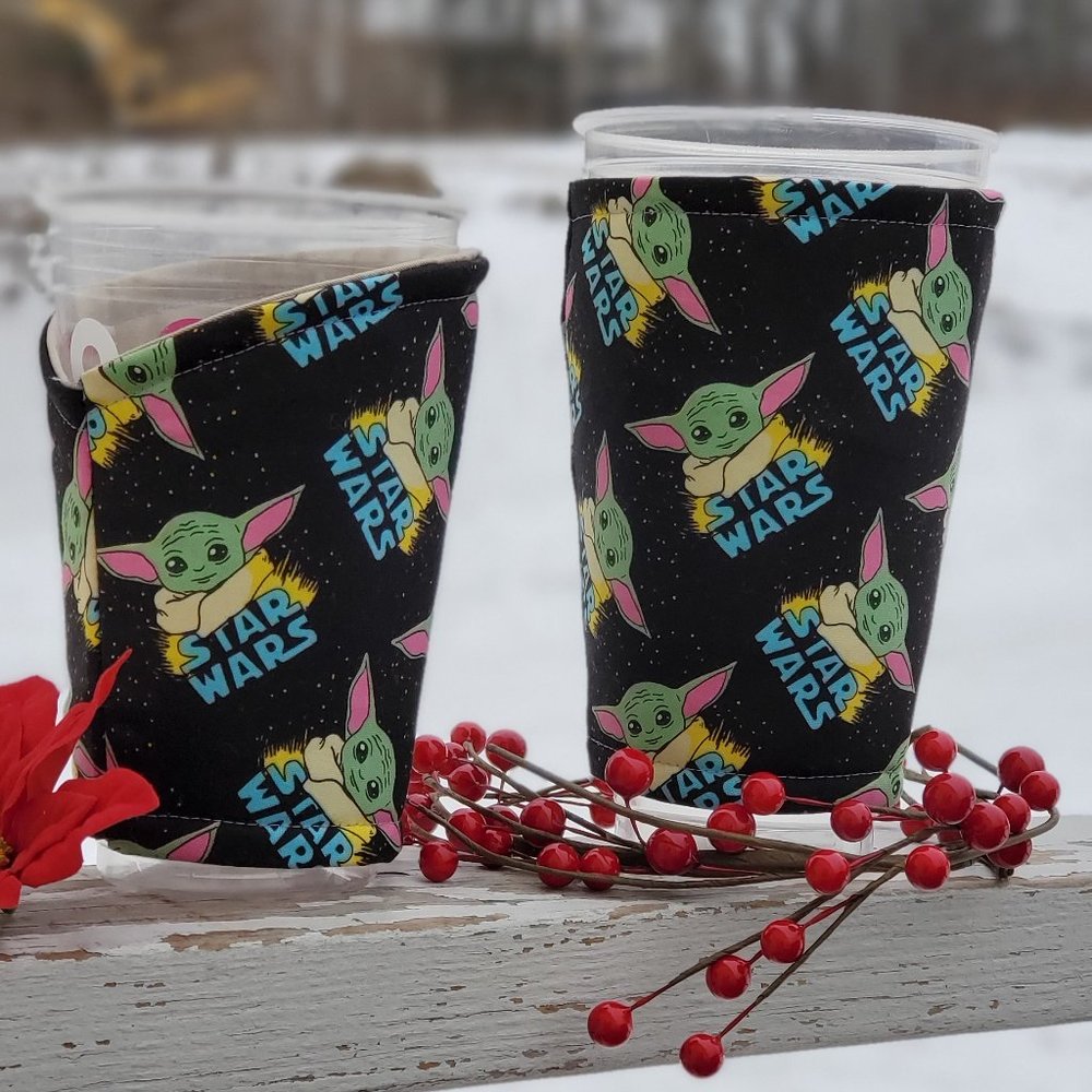 Yoda Coffee Sleeve